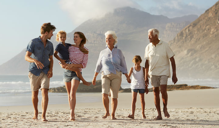 8 tips for a successful multi-generational holiday